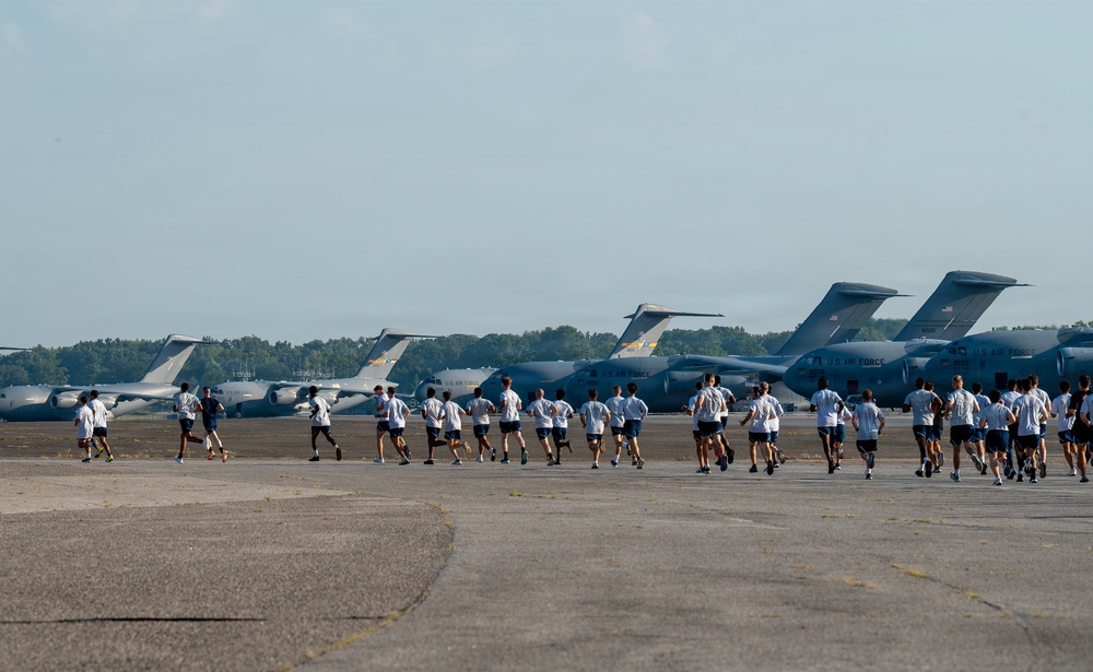 The 437th Airlift Wing Run