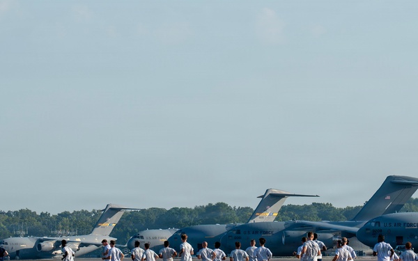The 437th Airlift Wing Run
