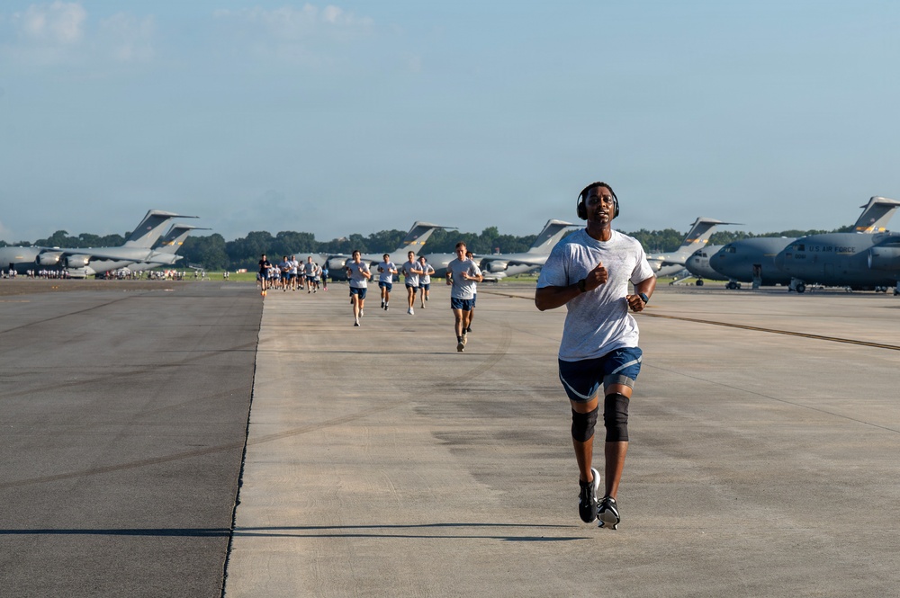 The 437th Airlift Wing Run