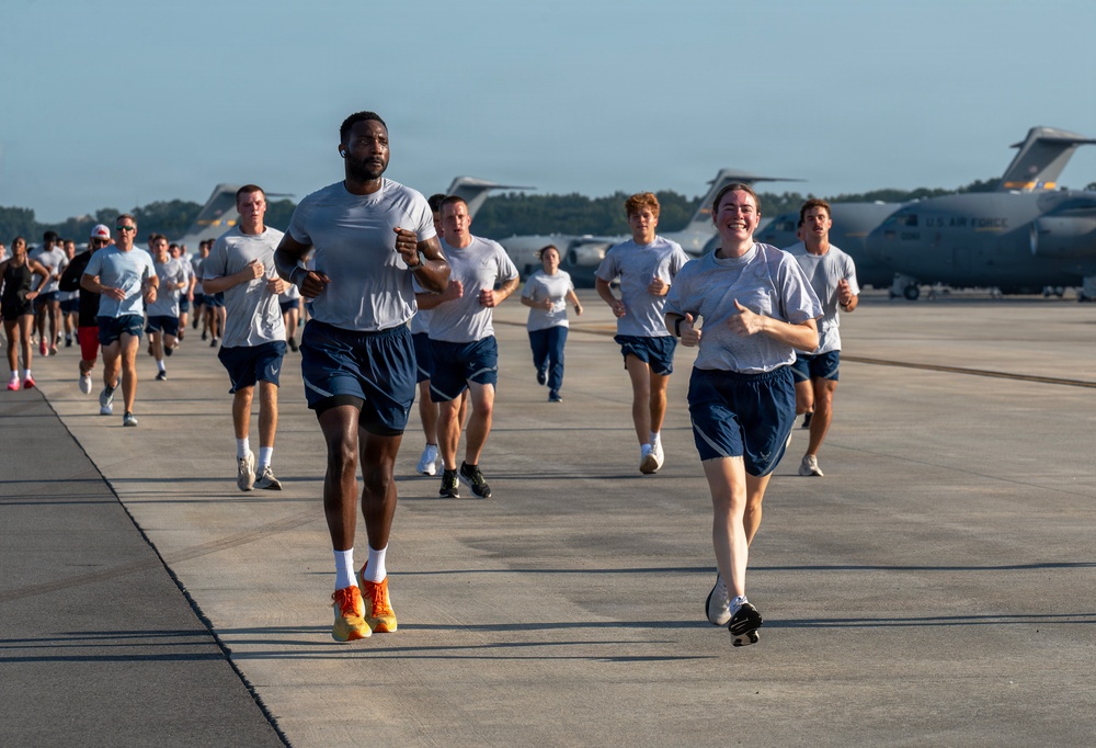 The 437th Airlift Wing Run