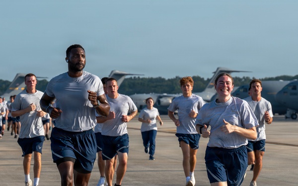 The 437th Airlift Wing Run