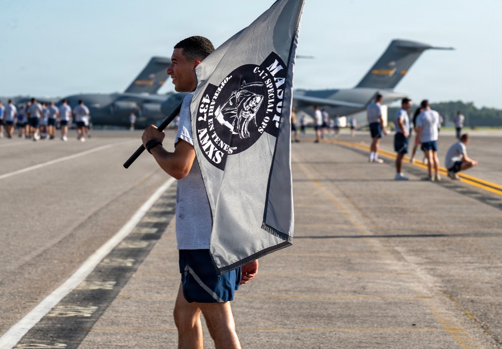 The 437th Airlift Wing Run