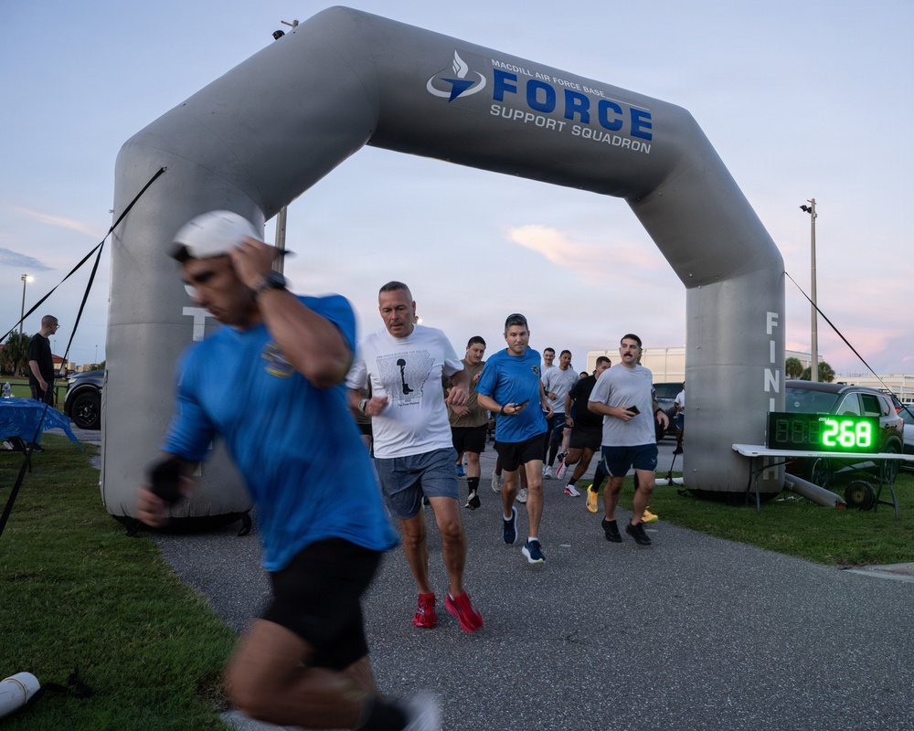 Airmen honor fallen ‘Rhinos’ during memorial 5K