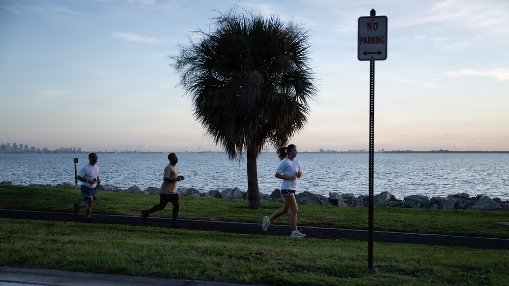 Airmen honor fallen ‘Rhinos’ during memorial 5K