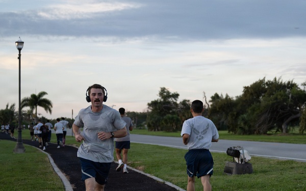 Airmen honor fallen ‘Rhinos’ during memorial 5K