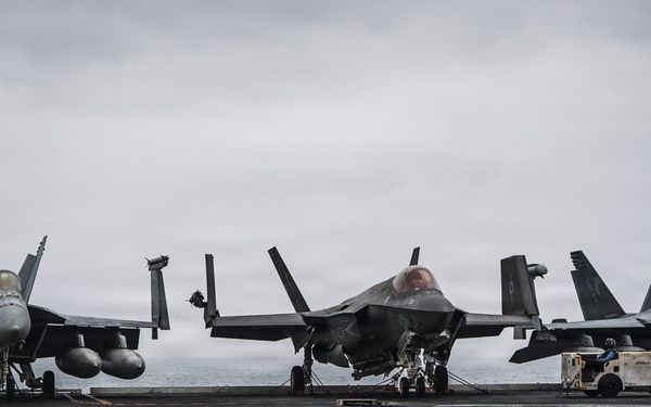 George Washington Conducts Flight Operations