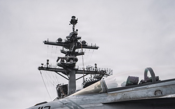 George Washington Conducts Flight Operations