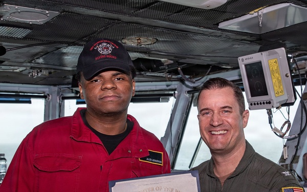 George Washington’s Sailor of the Week