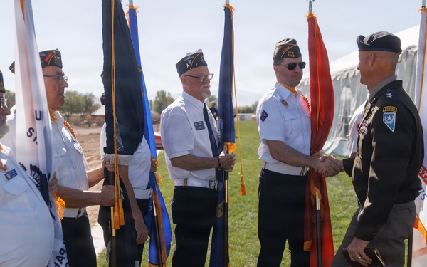 Nevada Guard Honor Guard supports dedication of state’s first national cemetery