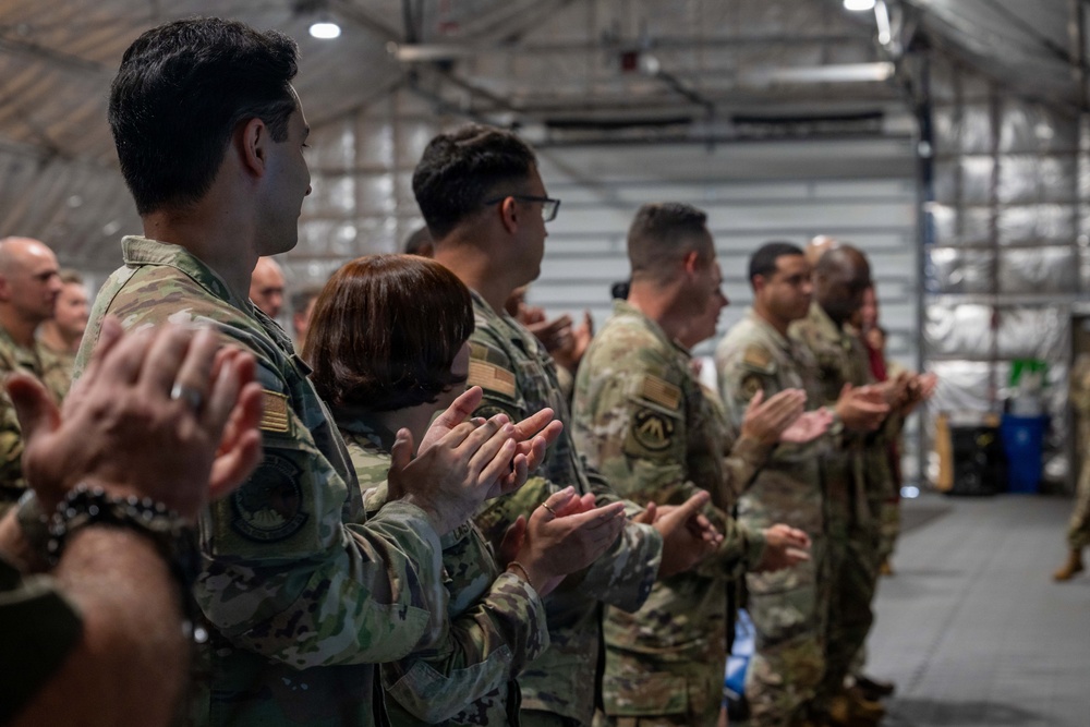 325th LRS hosts 84th birthday celebration