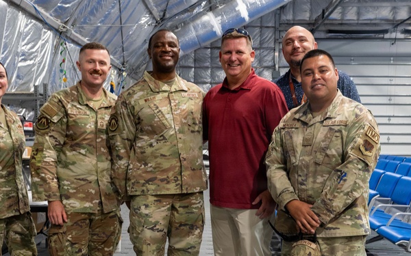 325th LRS hosts 84th birthday celebration