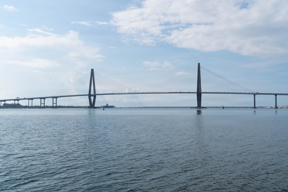 Charleston Harbor Tour from Survey Vessel Evans