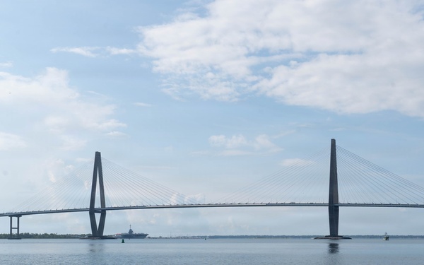 Charleston Harbor Tour from Survey Vessel Evans