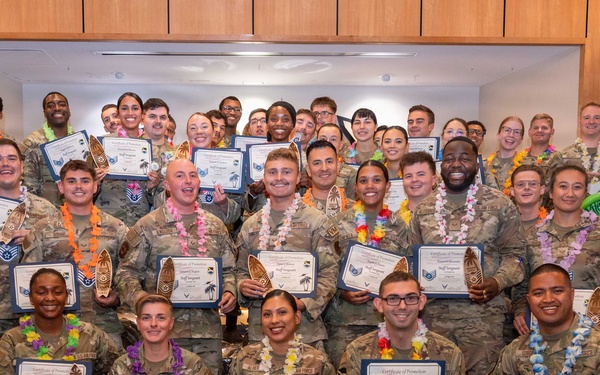 Tyndall Airmen celebrate SSgt promotion selection