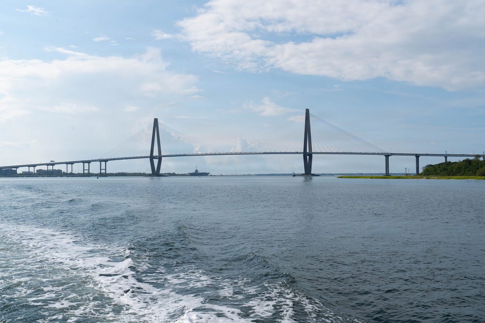 Charleston Harbor Tour from Survey Vessel Evans