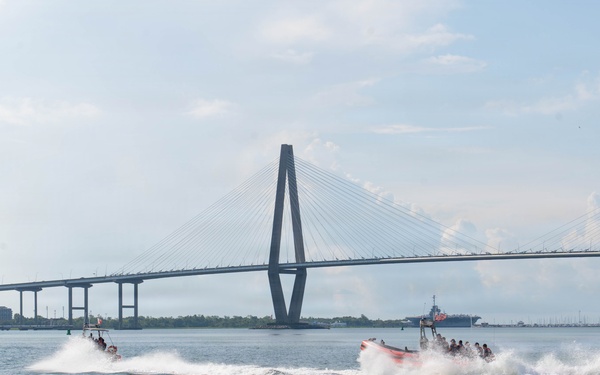 Charleston Harbor Tour from Survey Vessel Evans
