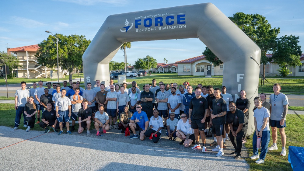 Airmen honor fallen ‘Rhinos’ during memorial 5K