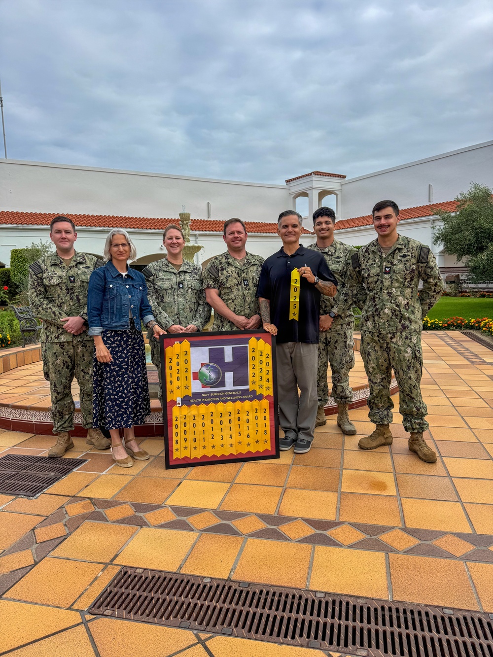 U.S. Naval Hospital Rota Receives Gold Star Blue H Award