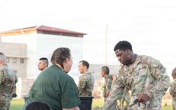 Soldiers Take on Danish Flyver March at Fort Bliss