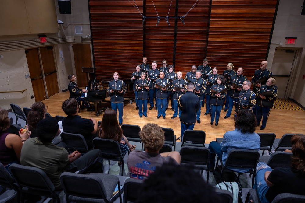 U.S. Army Chorus Performs at Vanderbilt University