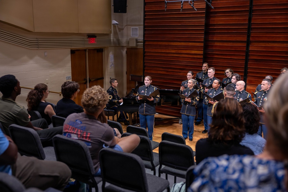 U.S. Army Chorus Performs at Vanderbilt University