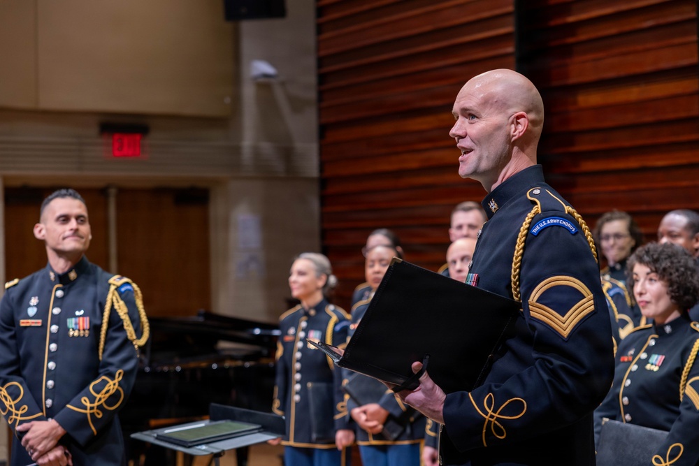 U.S. Army Chorus Performs at Vanderbilt University