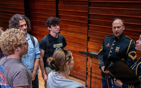 U.S. Army Chorus Performs at Vanderbilt University