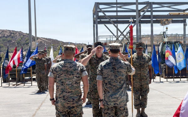1st CEB Deactivates Mobile Assault Company, activates Delta Company