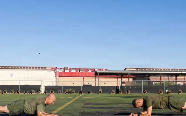 H&amp;HS 4th of July Motto Run at MCAS Yuma