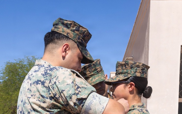 RPAC Promotion on MCAS Yuma