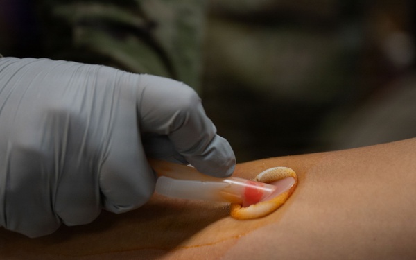 First standardized walking blood bank training strengthens Osan readiness