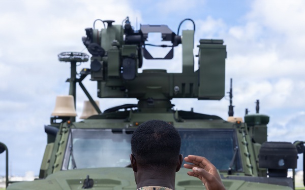 U.S. Marines with 12th LAAB offload MADIS