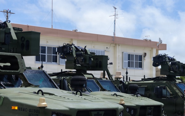 U.S. Marines with 12th LAAB offload MADIS