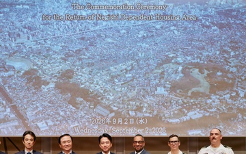 Commemoration Ceremony for the Return of Negishi Dependent Housing Area