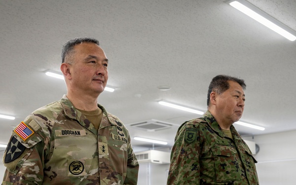 U.S. and Japanese Forces host Coin Ceremony for Yama Sakura 91