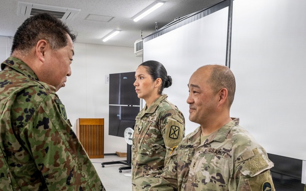 U.S. and Japanese Forces host Coin Ceremony for Yama Sakura 91