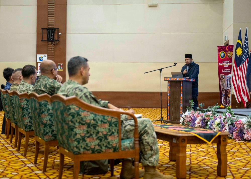 Pacific Partnership 2026 holds a medical symposium at Institut Tadbiran Awam Negara Sabah in Kota Kinabalu, Malaysia