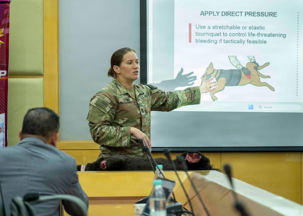 Pacific Partnership 2026 holds a medical symposium at Institut Tadbiran Awam Negara Sabah in Kota Kinabalu, Malaysia