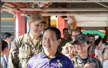 Pacific Partnership 2026 conducts host nation outreach event at Sekolah Menengah Kebangsaan Datuk Peter Mojuntin school in Kota Kinabalu, Malaysia