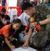 Pacific Partnership 2026 conducts host nation outreach event at Sekolah Menengah Kebangsaan Datuk Peter Mojuntin school in Kota Kinabalu, Malaysia