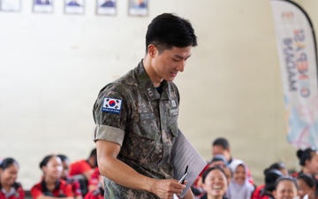 Pacific Partnership 2026 conducts host nation outreach event at Sekolah Menengah Kebangsaan Datuk Peter Mojuntin school in Kota Kinabalu, Malaysia