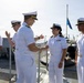 Officer Promotion Ceremony on DDG 117