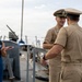 Lt. Brown Promotion Ceremony on DDG 117