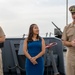 Lt. Brown Promotion Ceremony on DDG 117