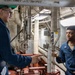 USS Mustin conducts engineering training team drill