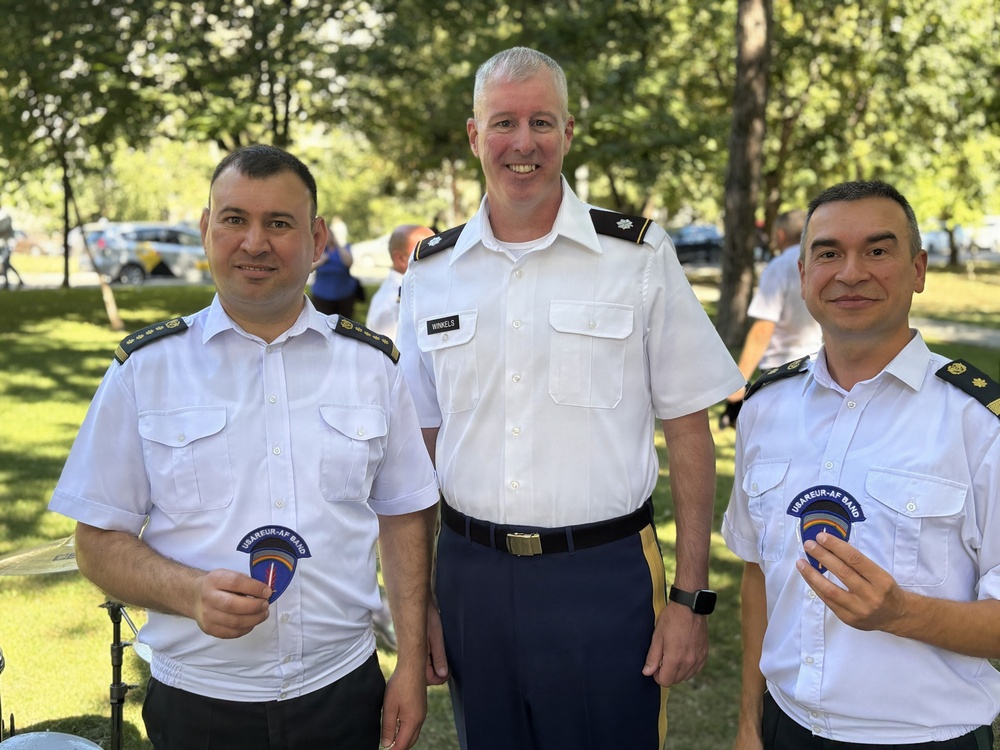 USAREUR-AF Band, Moldovan Counterparts Strike a Chord for Armed Forces Day