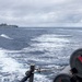 USS Mustin conducts replenishment-at-sea with USNS Wally Schirra