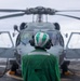 USS Mustin conducts flight operations