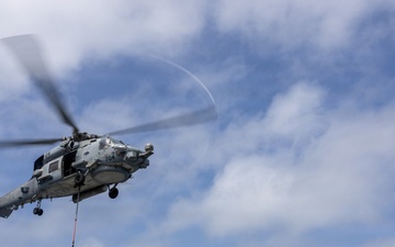 John Paul Jones Conducts Flight Operations