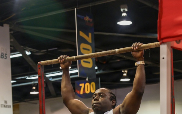 U.S. Marines attend Anaheim Fitness Expo